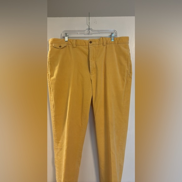 Polo by Ralph Lauren Men's Mustard Corduroy Pants 40/32 - Picture 1 of 8